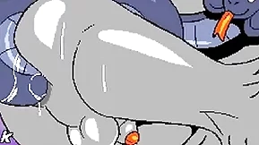 Tailbound study - 8-bit gay flocculent madness