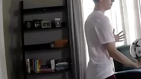 Hung teen not far from soccer gear fucked by step kinsman