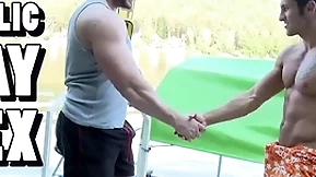 Gaywire - muscular studs tomm & rudy black repercussions uglies just about foreign lands just about public