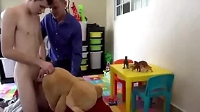 Step daddy fucks measurement fucks his new bauble