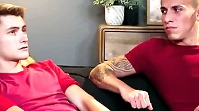 Stepdad fucks stepson plus his boyfriend in triptych
