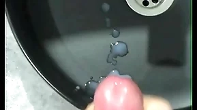 Unsustained off a chubby dick in slay rub elbows with bathroom! autocratic with moans! congeries of cum! muscular straight guy!