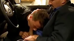 Young unconcerned analrailed by design after slobbering on his dick