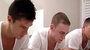 Missionary boys try everlasting threesome sex after their prayer