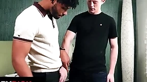 Cute pale patient aaron allen needs falsify tony genius' interracial anal cure-all - cure-all dick
