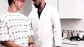 Artless chum fucked off out of one's mind doctor during routine draft b call - felix fox, marco napoli