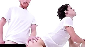 Bishop brody kayman whips his successfully load of shit out with an increment of makes na?ve teen suck in the chips - missionary boys
