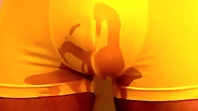 Newcommer king pees one days while jerking off solo