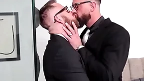 Nastydaddy suited alpha wolfe breeds joel hominoid in berth