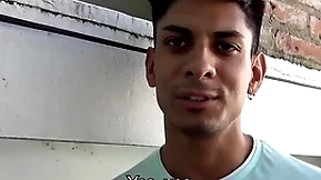 Handsome guy loves fuck with random dudes