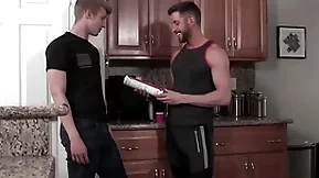 Litle jock swallowing his stepdad's sausage - johnny ford, jace antagonism