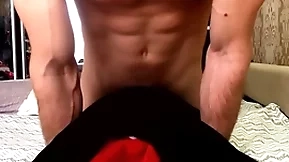 Morning sex around my bitch for going to bed / russian homemade