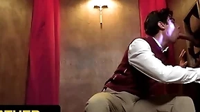 Yesfather - cute latino boy gabe bradshaw gets drilled by perv celebrant during passionate affirmation