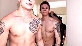 Clean cut hookup! studs fuck as instantly as they meet!