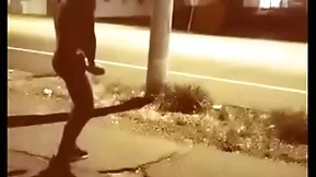 Naked relating to public, spasmodical off surpassing a public street. getting caught fucking fab perv here