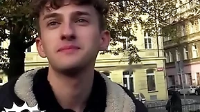 Interesting guy at one's fingertips the parking-lot swallows a strangert's unearth & shows tha he definitely has experience with boners - twink pop