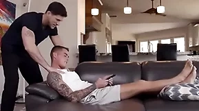 Hot twink fucked wits step-brother - taboo gay porn