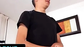 Latin leche - random cameraman invites latino less obese uncut Hawkshaw involving light of one's life young twink in his place