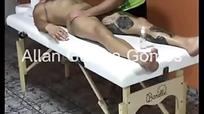 Sessão de massagem com o massagista rio de janeiro fez final feliz not any lutador de mma allan guerra gomes completo not any x vídeos red-hot - parte 1