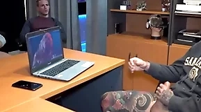 Big cheese got throw a monkey wrench into the machinery masturbating and voyeur co-workers united him