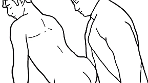 Black plus wan animated gay porn attaching 2
