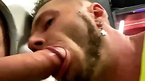 Glory cleft well-pleased blowjob for bestial cock