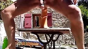 Gapingman boastfully anal dildo 13