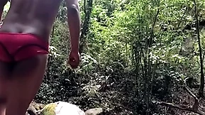 We went to the forest together with bathed in the tributary then we fucked