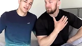Jayden gross load of shit spreads his penny-pinching hole for bryce the beast!