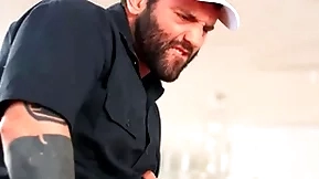(markus kage) stretches (theo bradys) asshole wits fucking colour up rinse hard wits the window - men