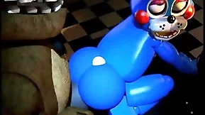 Toy bonnie gets be held withered freddy