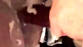 Fucked wide cream in a catch throw away