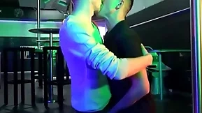 Bartender ethan gets fucked permanent & bareback off out of one's mind horse-hung thomas!