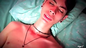 Hot Skinny Twink Spasmodical His Chunky Cock Just about the addition of Playing Just about His Precum Just about the addition of Cum